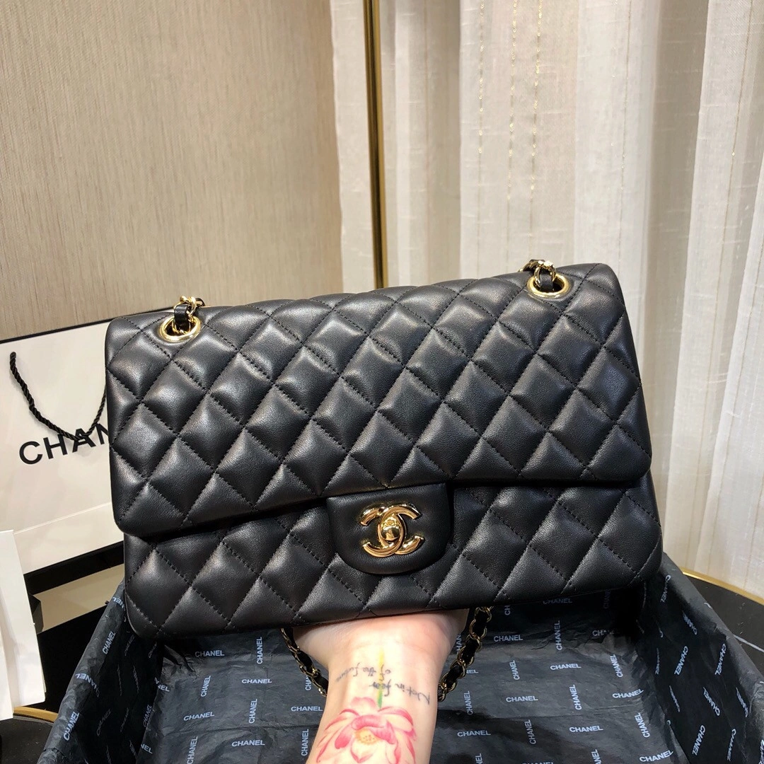 CHANEL FLAP BAG LAMBSKIN Trendy 727 - Image 3