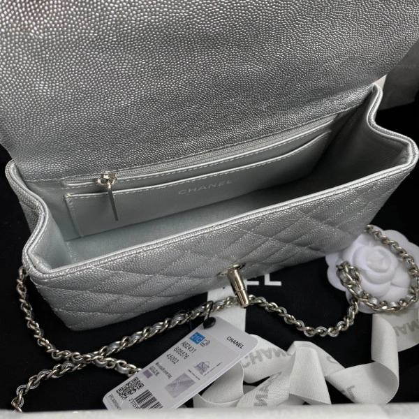 CHANEL MINI FLAP BAG WITH TOP HANDLE WellDesigned 1017 - Image 8