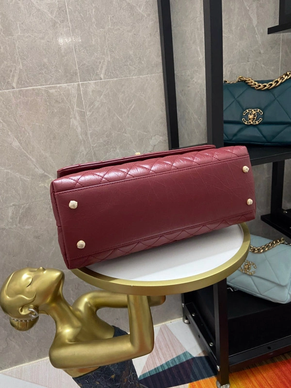 CHANEL COCO HANDLE BAG Fashionable 1046 - Image 5