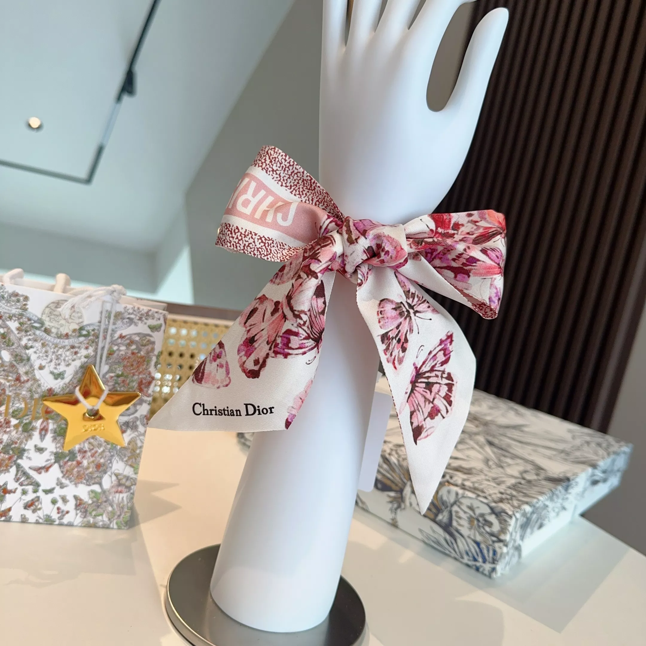 Bright 9501 Christian Dior Silk Scarf