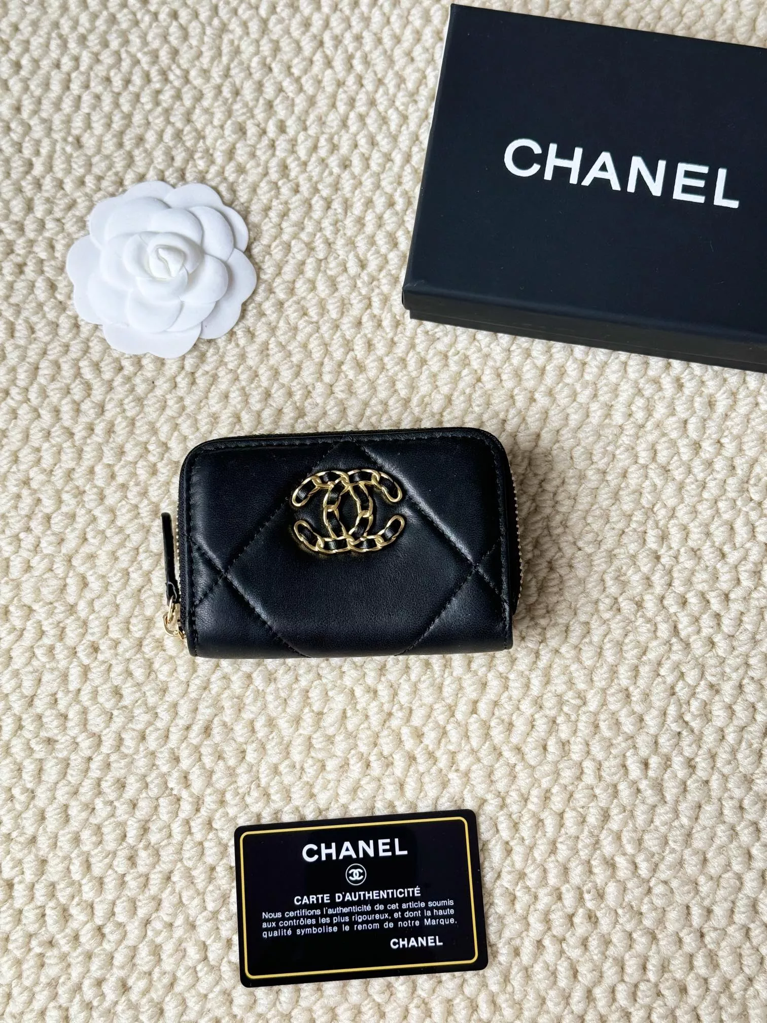 Chanel Card Case Durable 7217 - Image 3