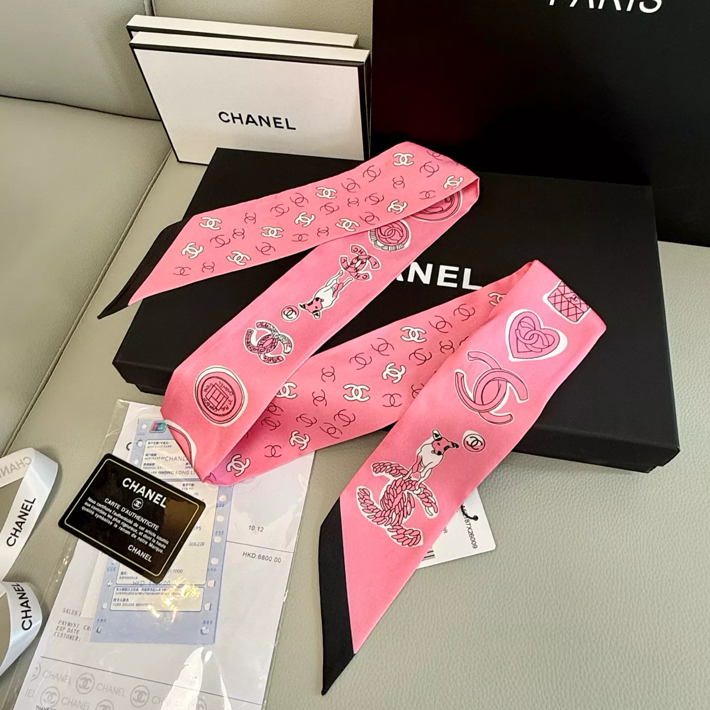 Chanel Silk Scarf SportInspired 5966