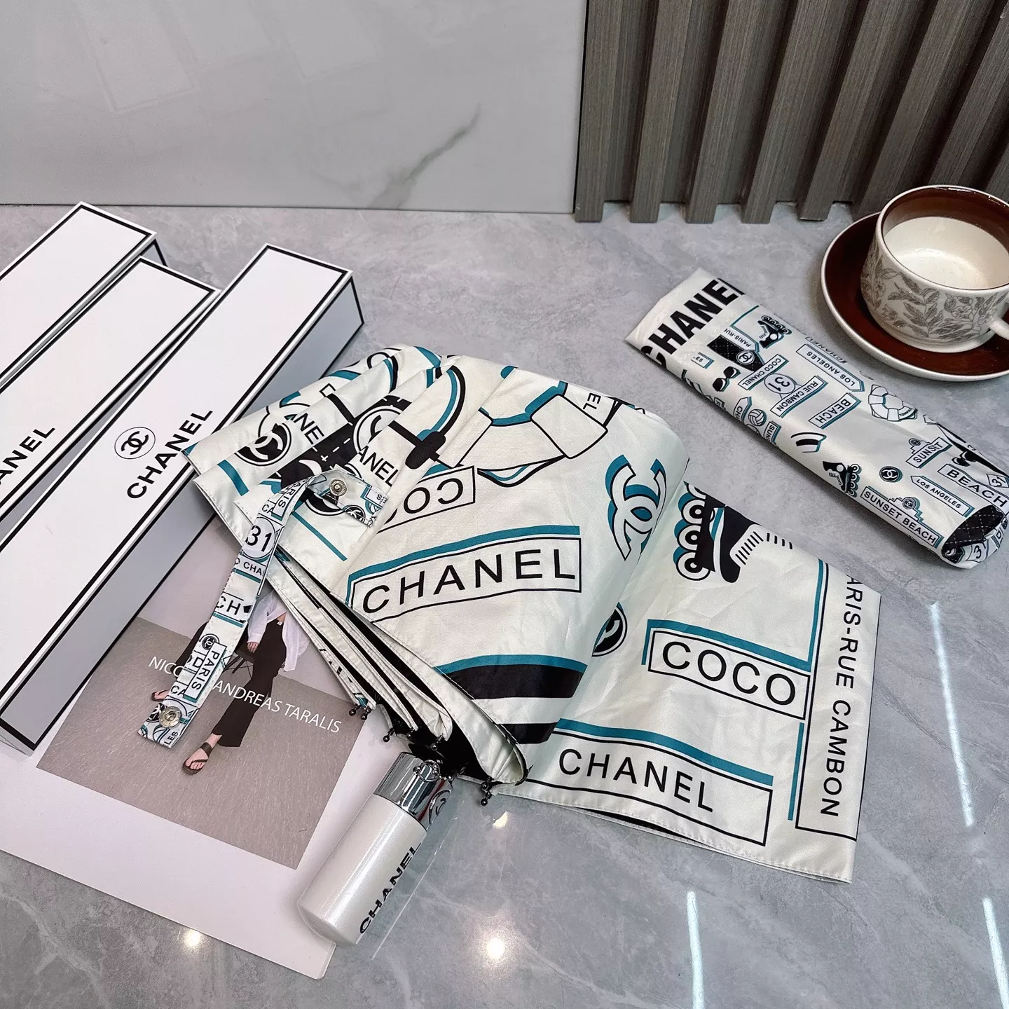 Chanel Umbrellas Bold 4573 - Image 3