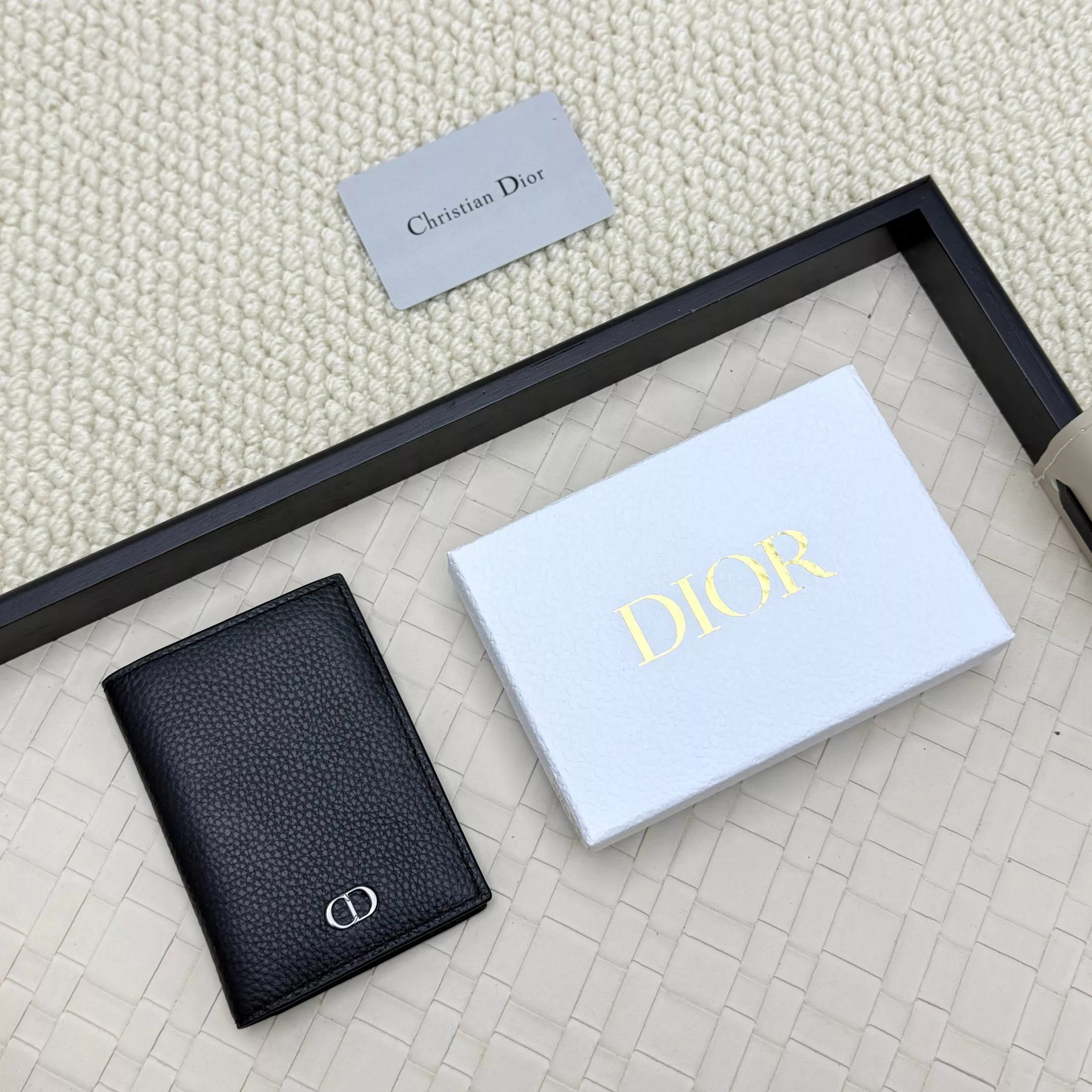 Christian Dior Card Case Sleek 4204 - Image 3
