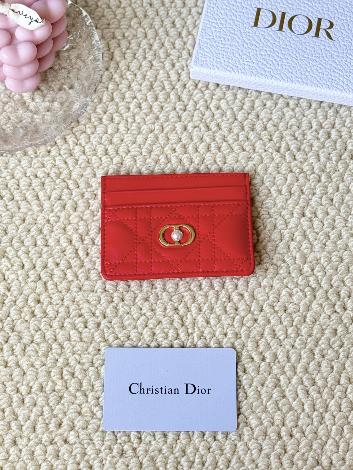 Christian Dior Card Case Timeless 3731 - Image 3