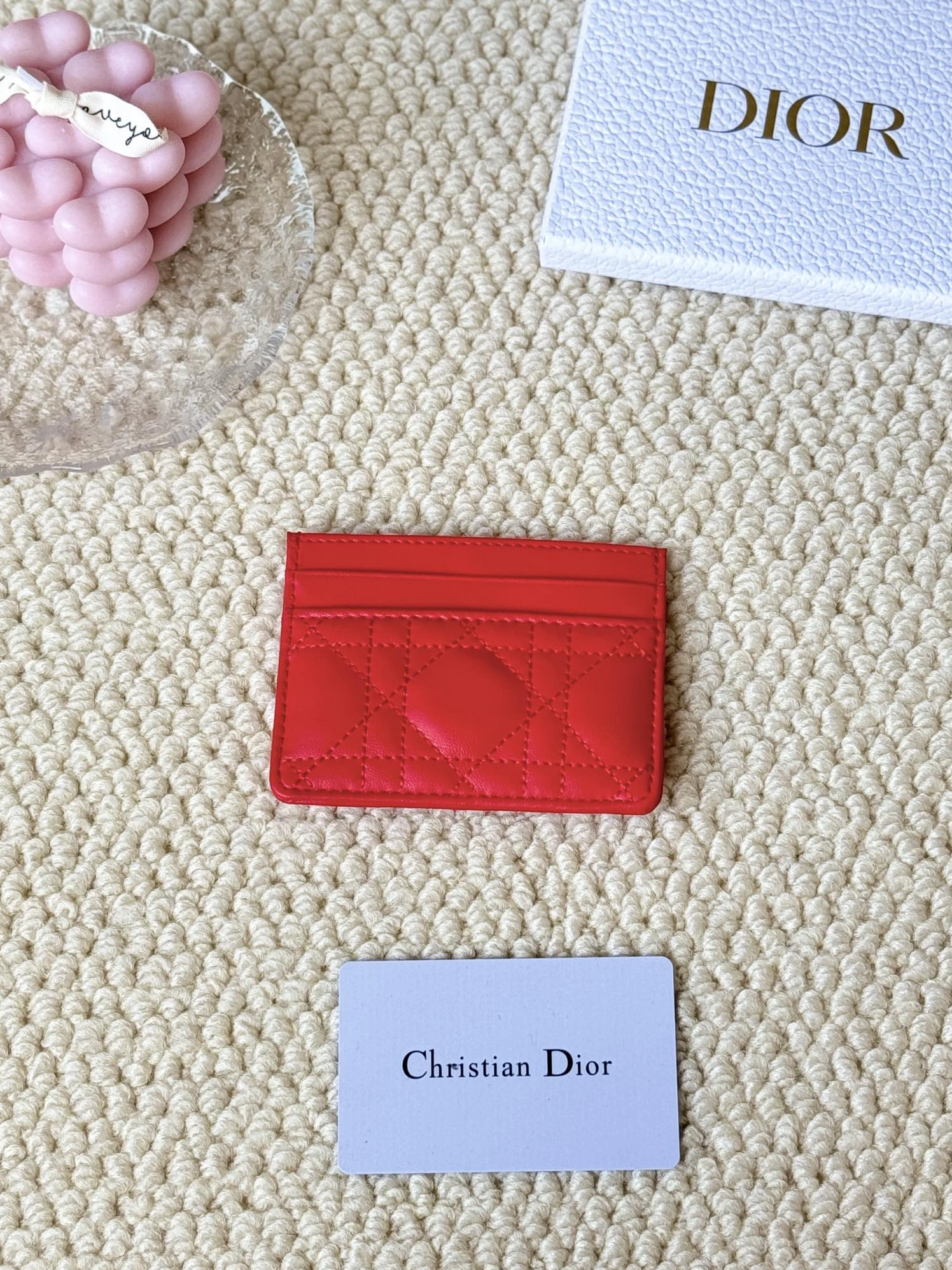Christian Dior Card Case Timeless 3731 - Image 4
