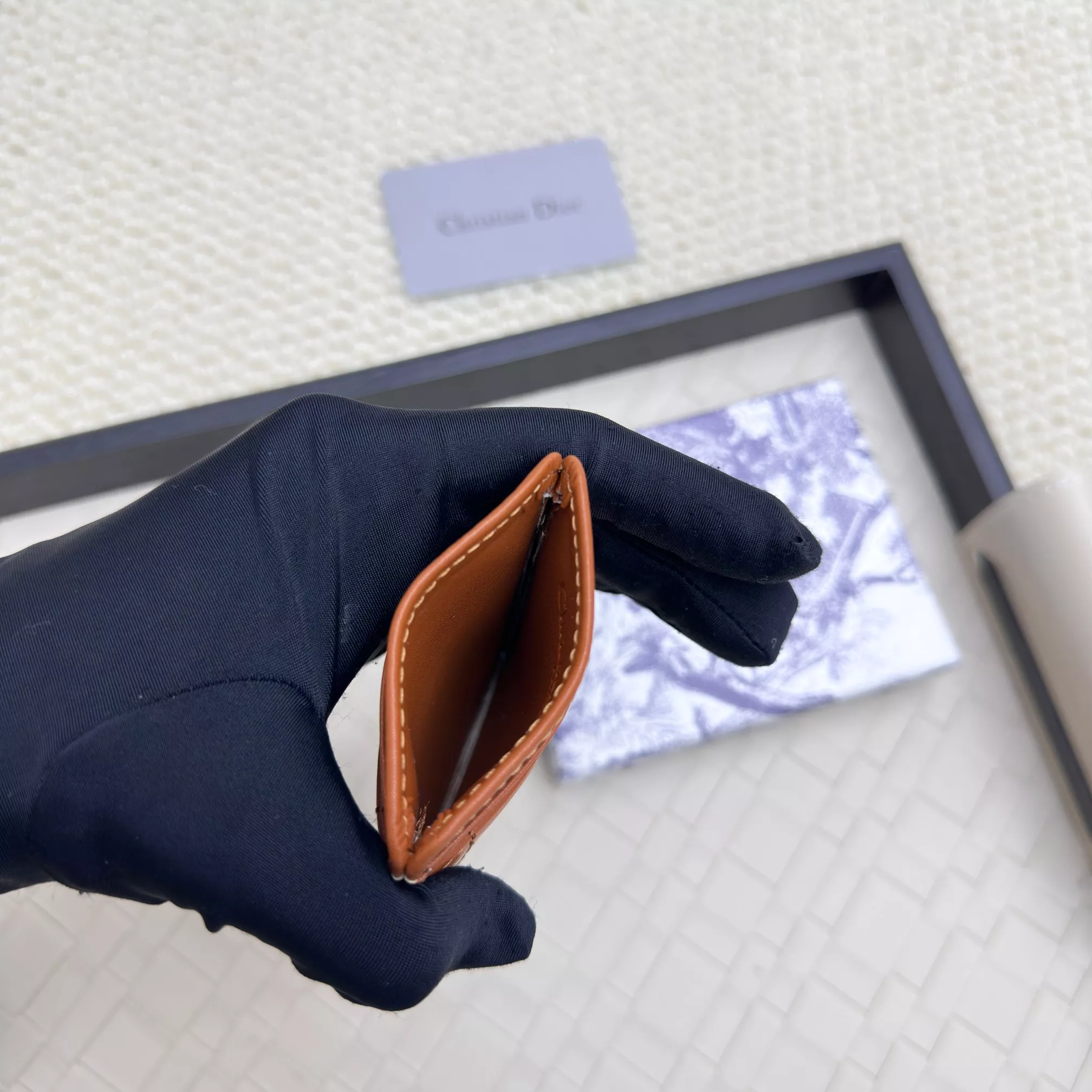 Christian Dior Card Case Timeless 8826 - Image 6