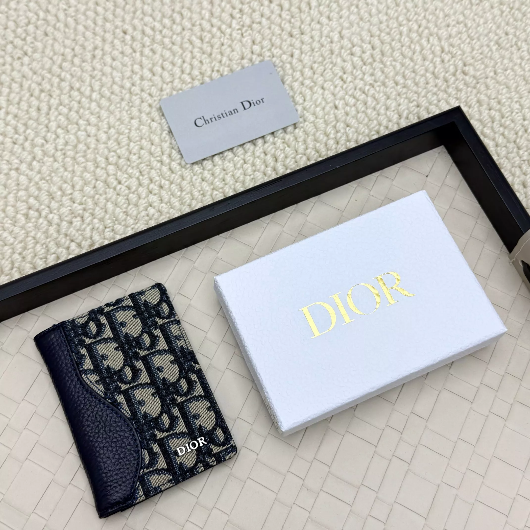 Christian Dior Card Case Unique 9520 - Image 3