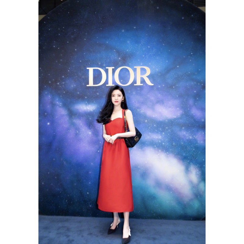 Two remov Christian Dior Medium Caro Bag Black Supple Cannage Calfskin - Image 3