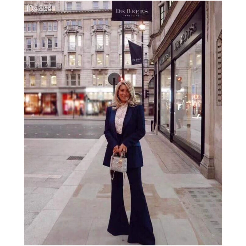 17 x 15 x Christian Dior Mini Lady Dior Bag Grey Cannage Lambskin - Image 4