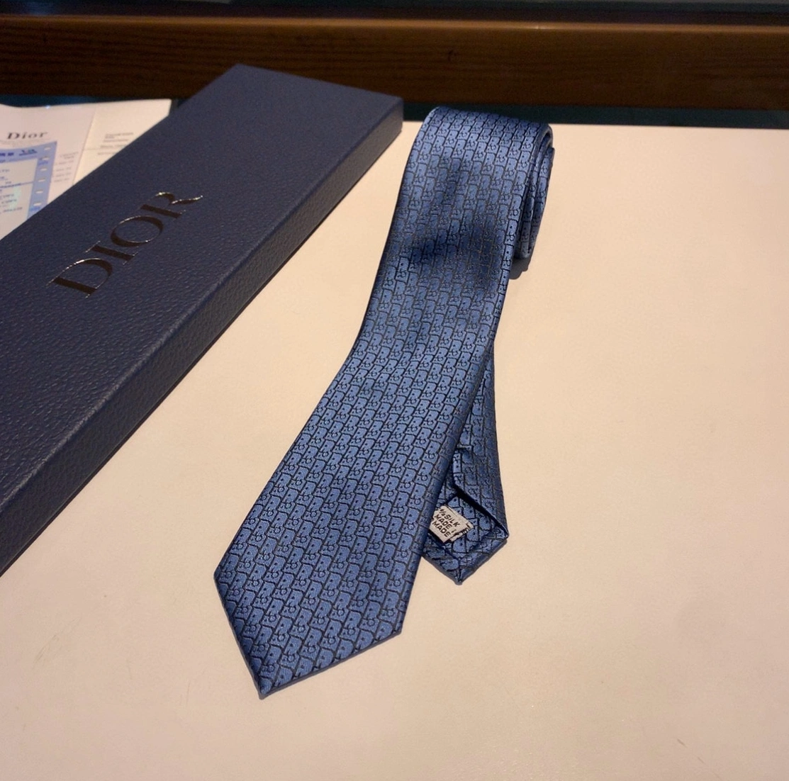 Christian Dior Necktie For Men Trendy 7554 - Image 5