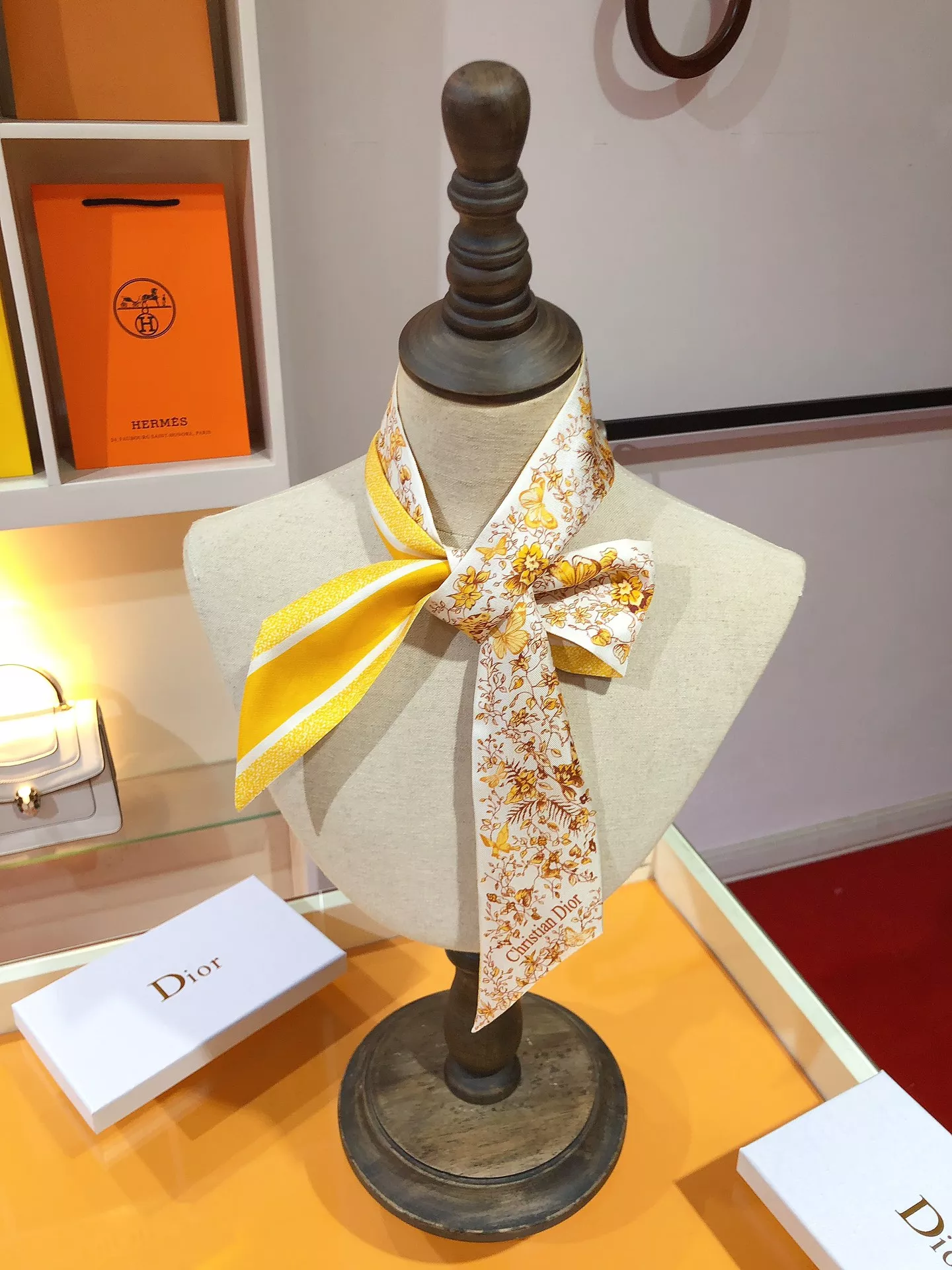 Christian Dior Silk Scarf Soft 3543