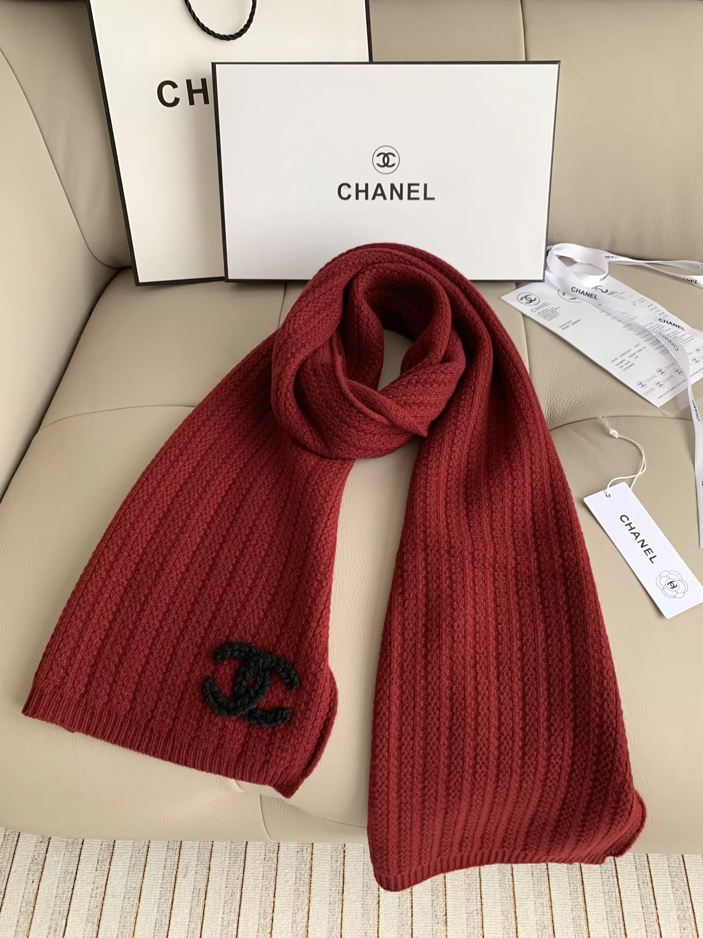 Comfortable 6064 Chanel Scarves For Women - Image 3