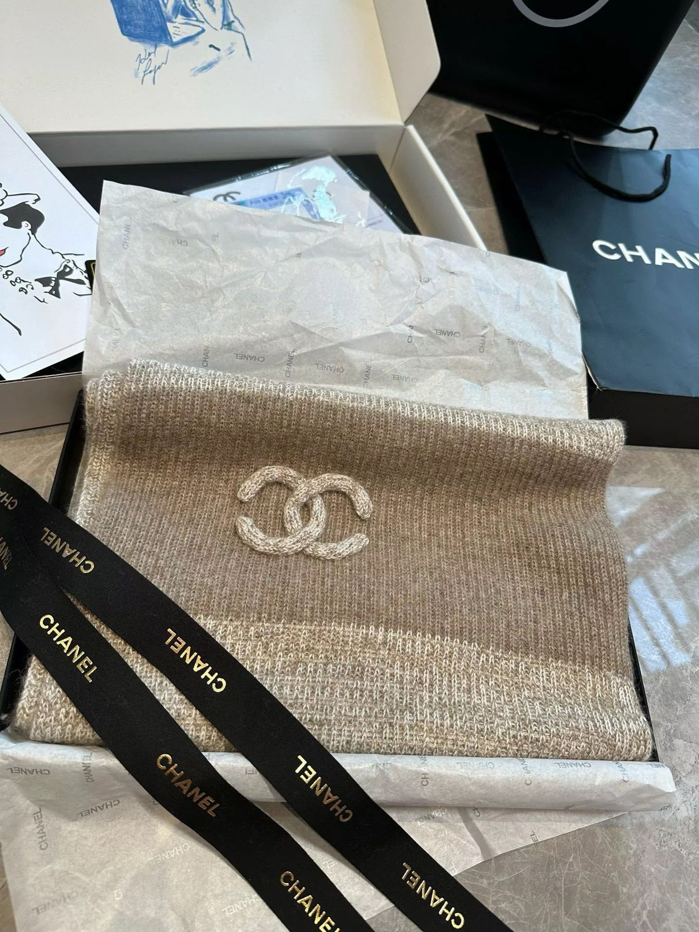 Cozy 7323 Chanel Scarves For Women