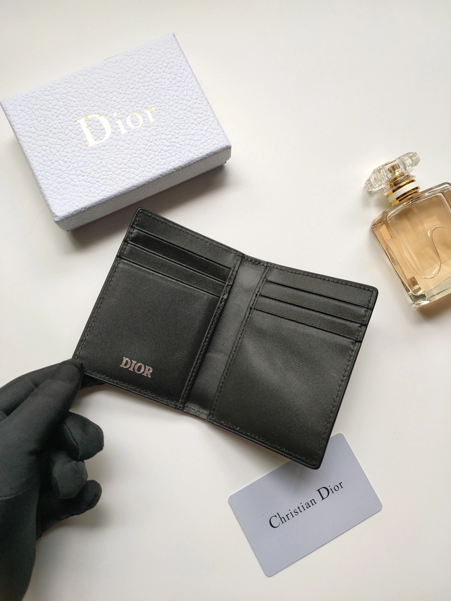 Cozy 7794 Christian Dior AAA Quality Card Case For Unisex - Image 5