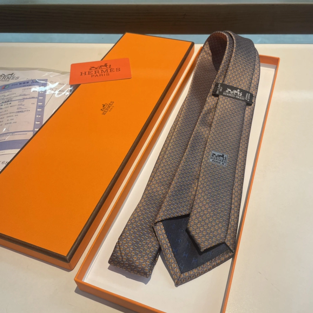 DailyWear 394 Hermes Necktie For Men - Image 7