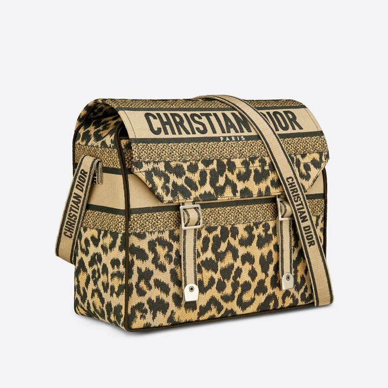 Diorcamp Messenger In Mizza Motif Canvas Beige GoAnywhere 5358 - Image 3