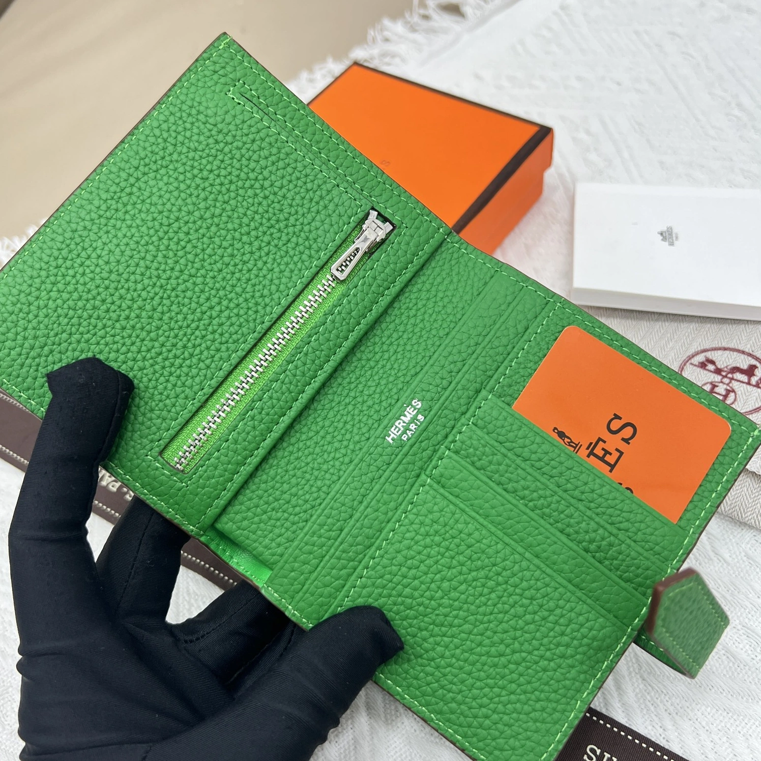 Durable 1037 Hermes AAA Quality Wallets - Image 6