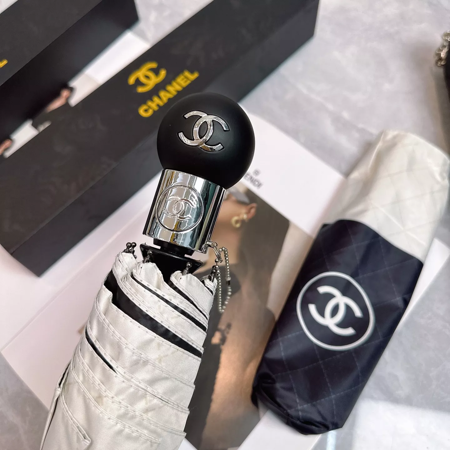 Durable 1731 Chanel Umbrellas