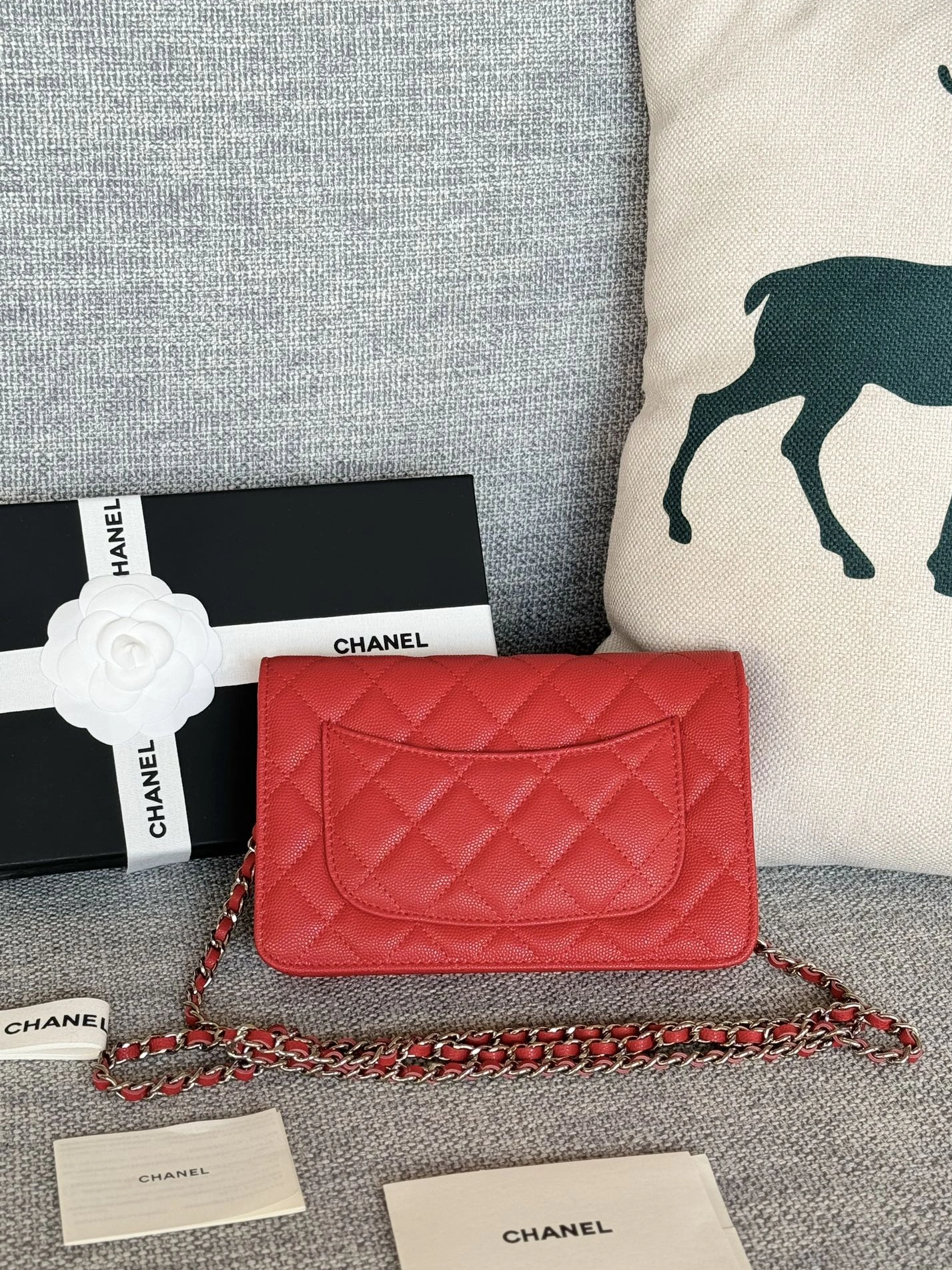 Durable 4093 Chanel AAA Quality Messenger Bags In Silver For Women