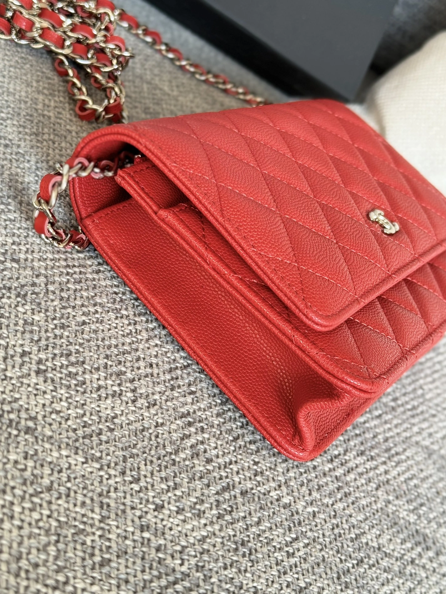 Durable 4093 Chanel AAA Quality Messenger Bags In Silver For Women - Image 4