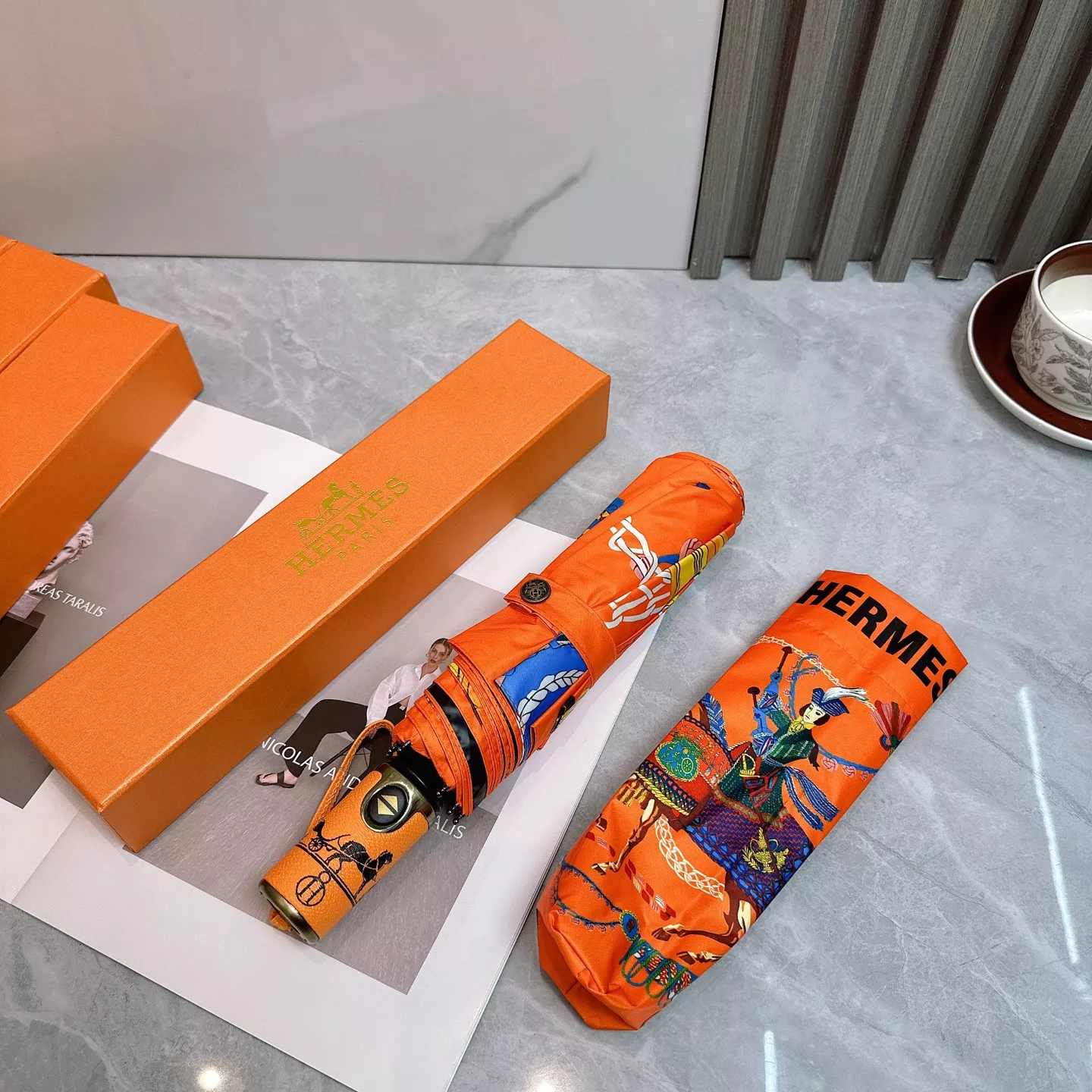 Durable 5894 Hermes Umbrellas - Image 4