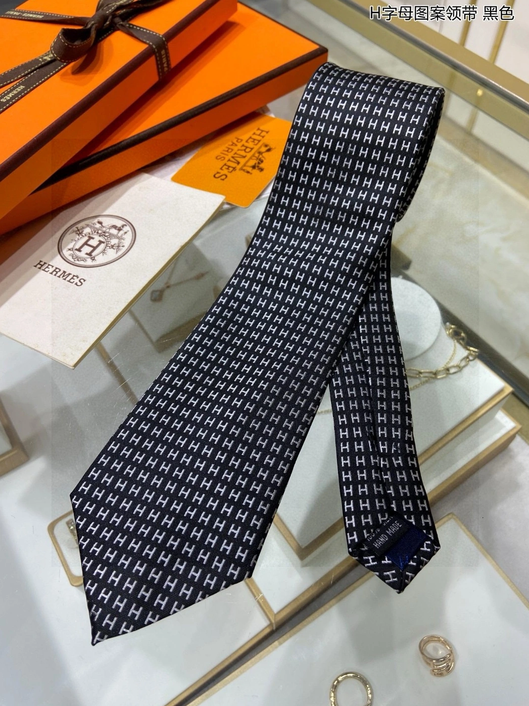 Durable 8154 Hermes Necktie