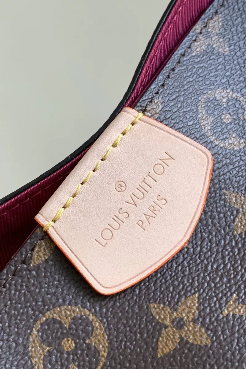 Durable 8505 Louis Vuitton AAA Quality Handbags In Rose Red For Women - Image 7