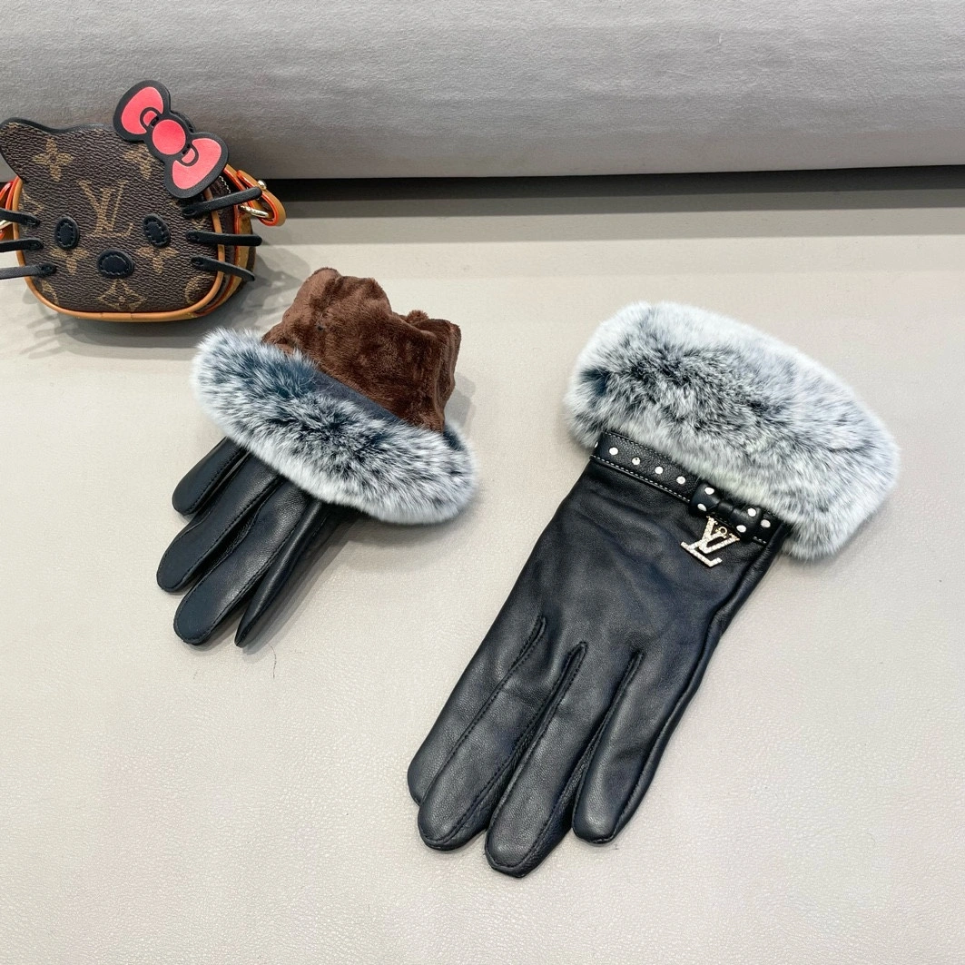 EasyMatch 9080 Louis Vuitton LV Gloves For Women - Image 3