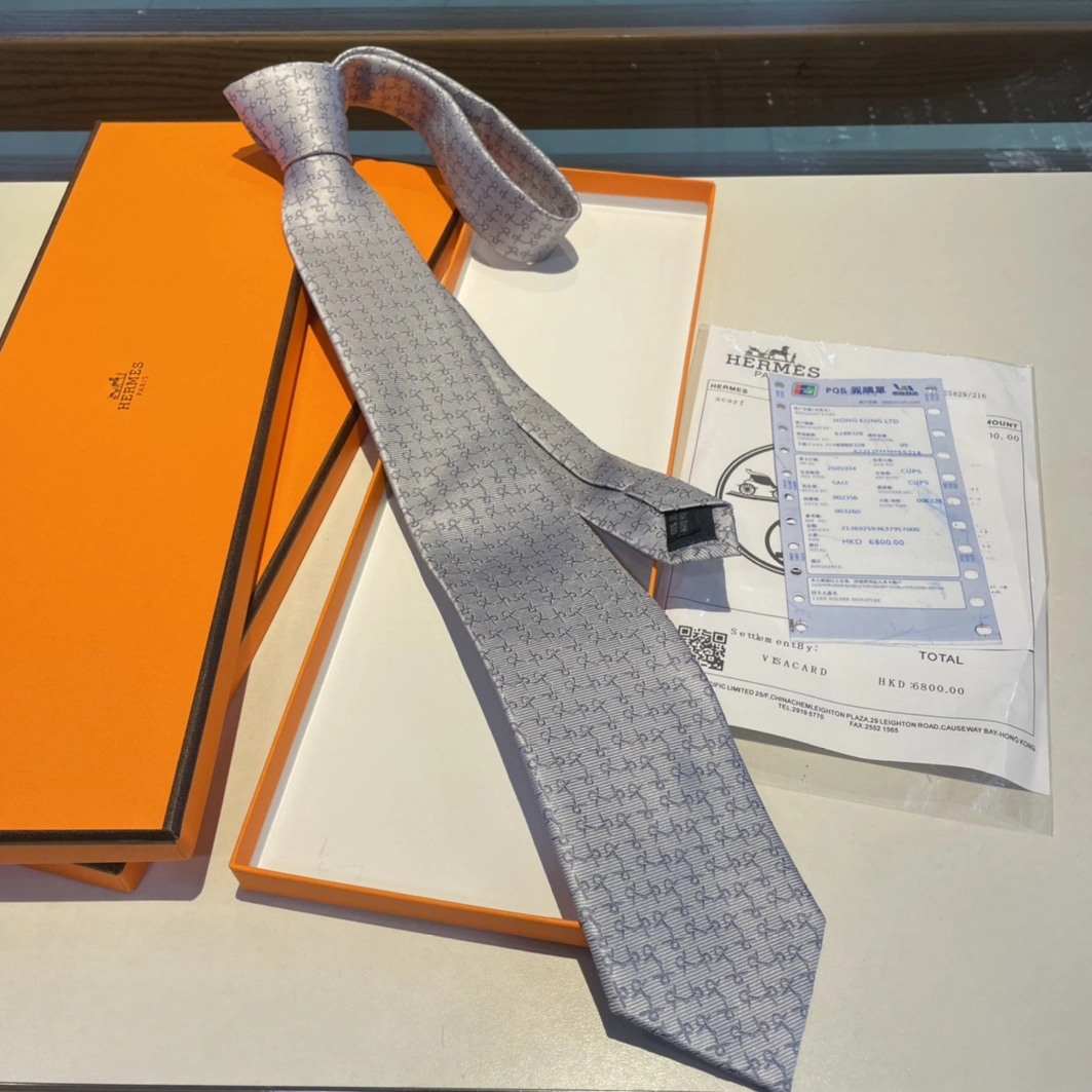 Efficient 6712 Hermes Necktie For Men - Image 4