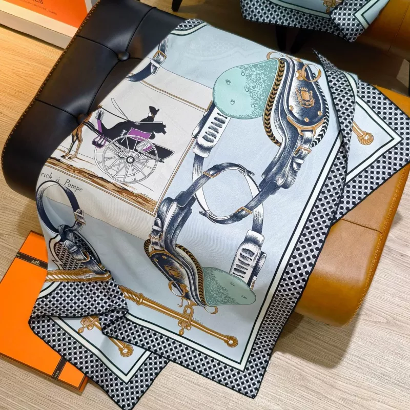 Elegant 5236 Hermes Silk Squares - Image 3