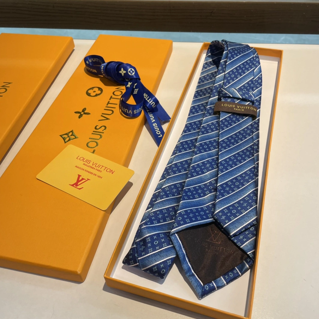 Elegant 6477 Louis Vuitton LV Necktie For Men - Image 7