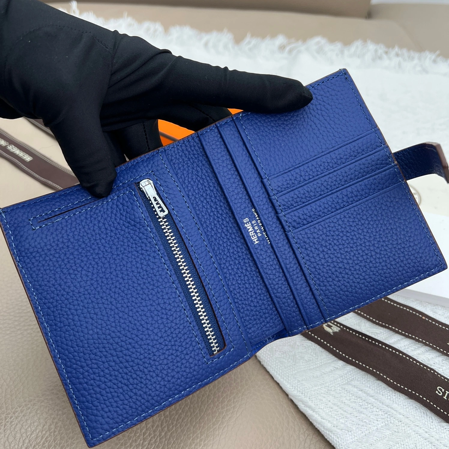 Flexible 7734 Hermes AAA Quality Wallets - Image 5