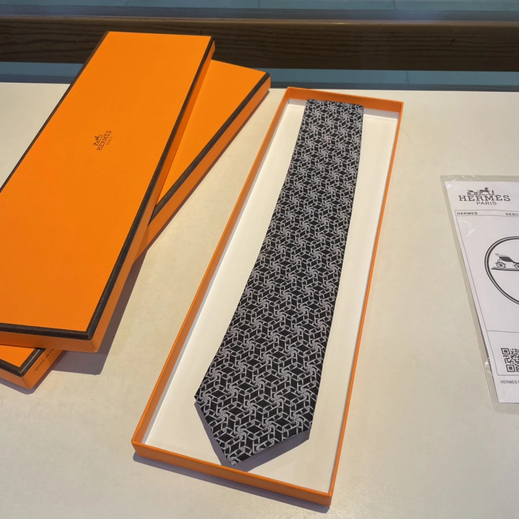 Functional 269 Hermes Necktie For Men - Image 7
