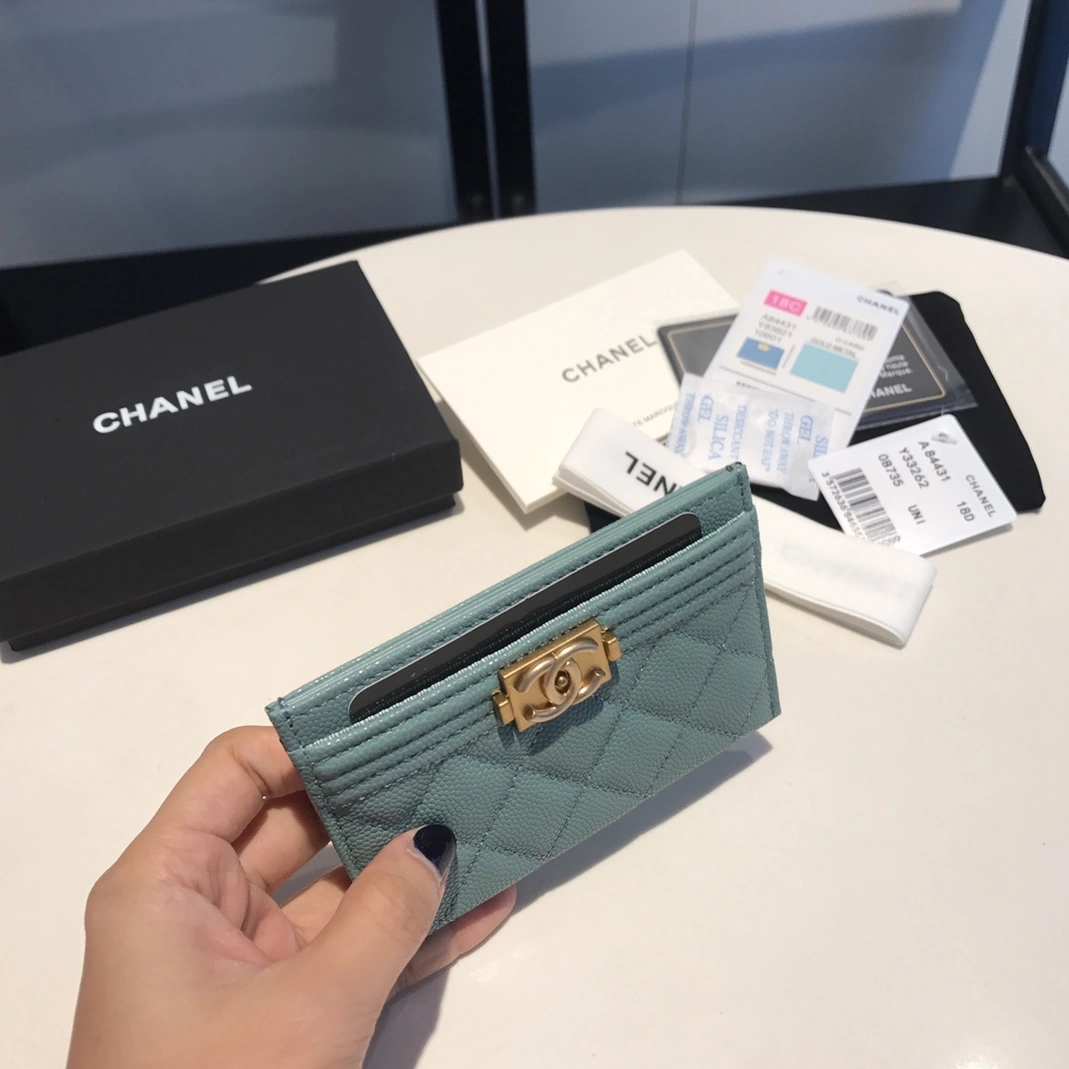 Functional 5144 Chanel AAA Quality Card Case For Women - Image 4