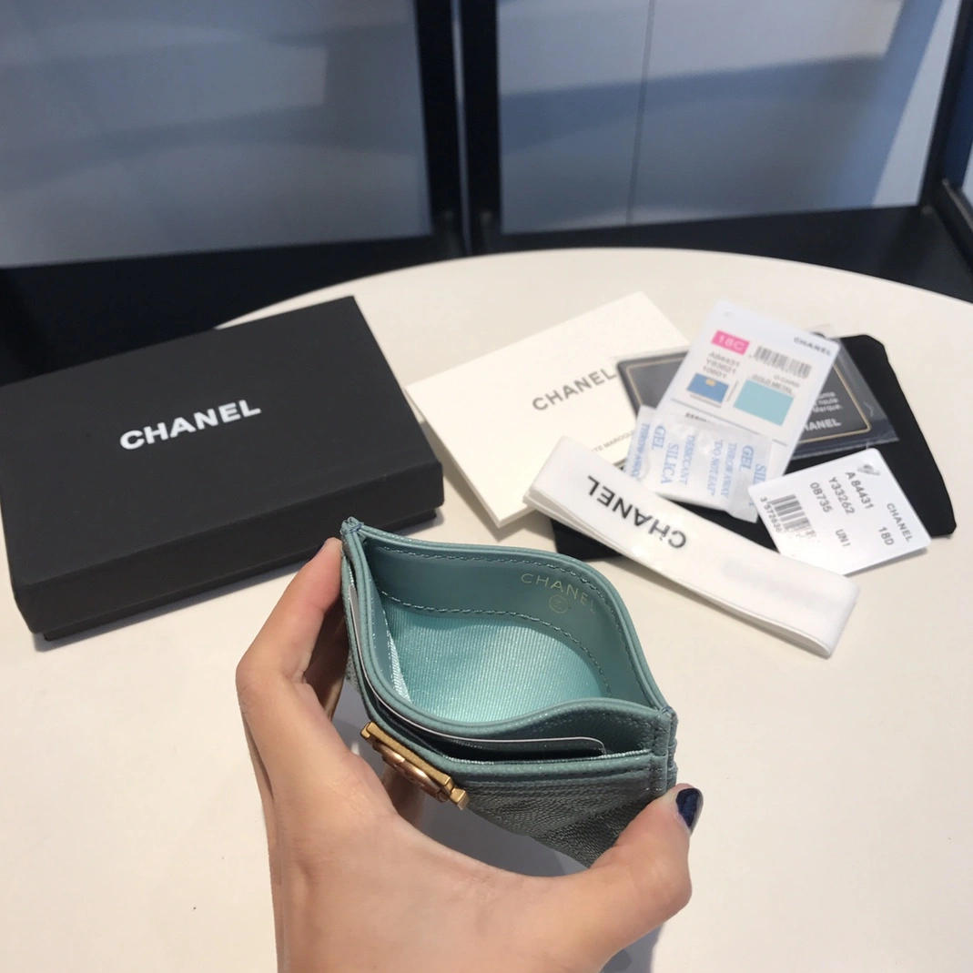 Functional 5144 Chanel AAA Quality Card Case For Women - Image 6