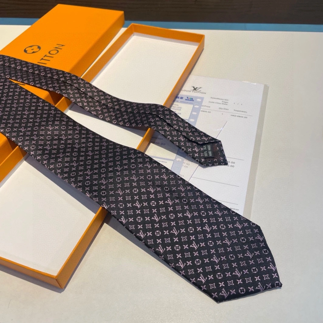 GoAnywhere 7117 Louis Vuitton LV Necktie For Men - Image 4