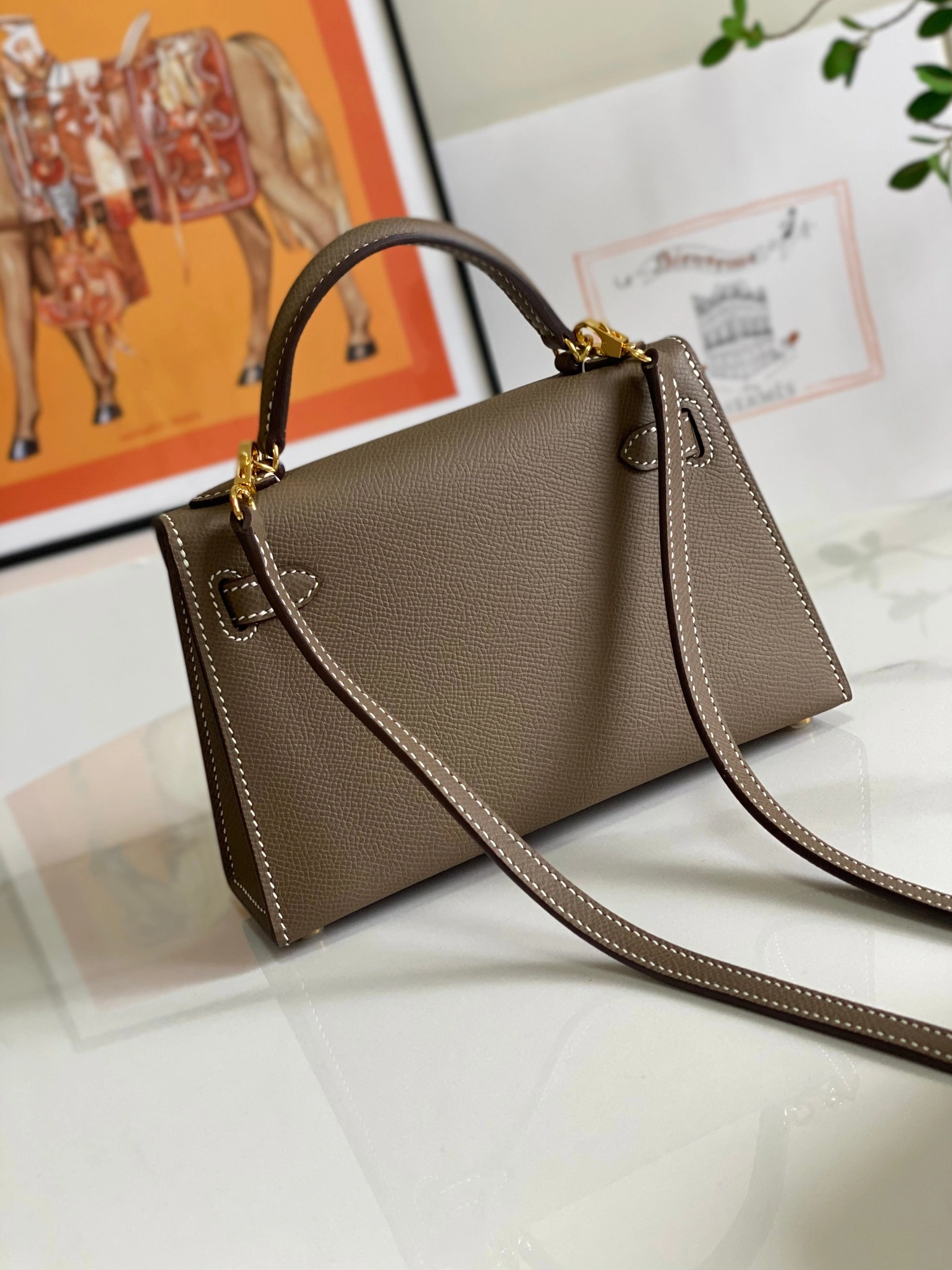 GoodFit 3377 Hermes AAA Quality Messenger Bags For Women