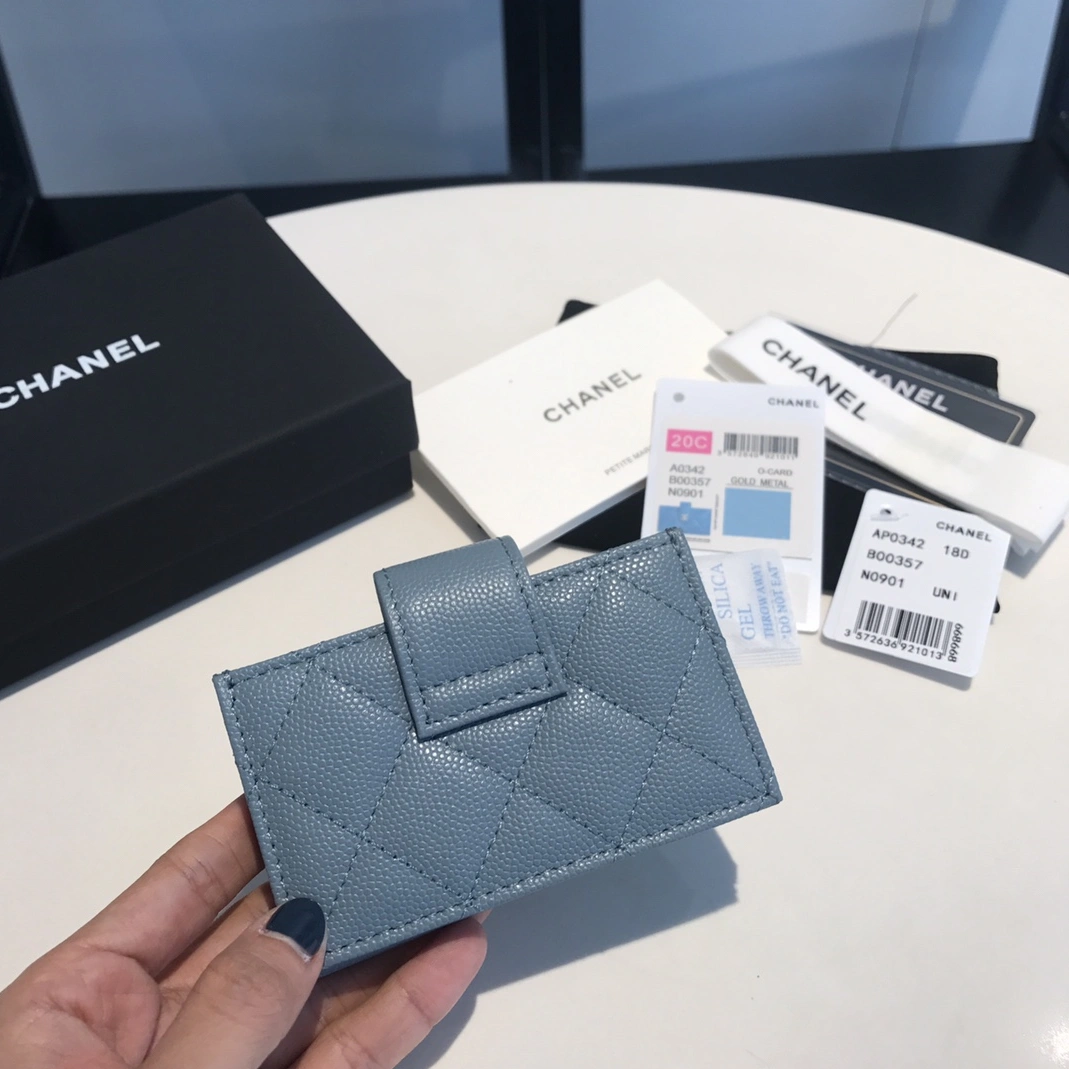 GoodFit 8022 Chanel AAA Quality Card Case For Women