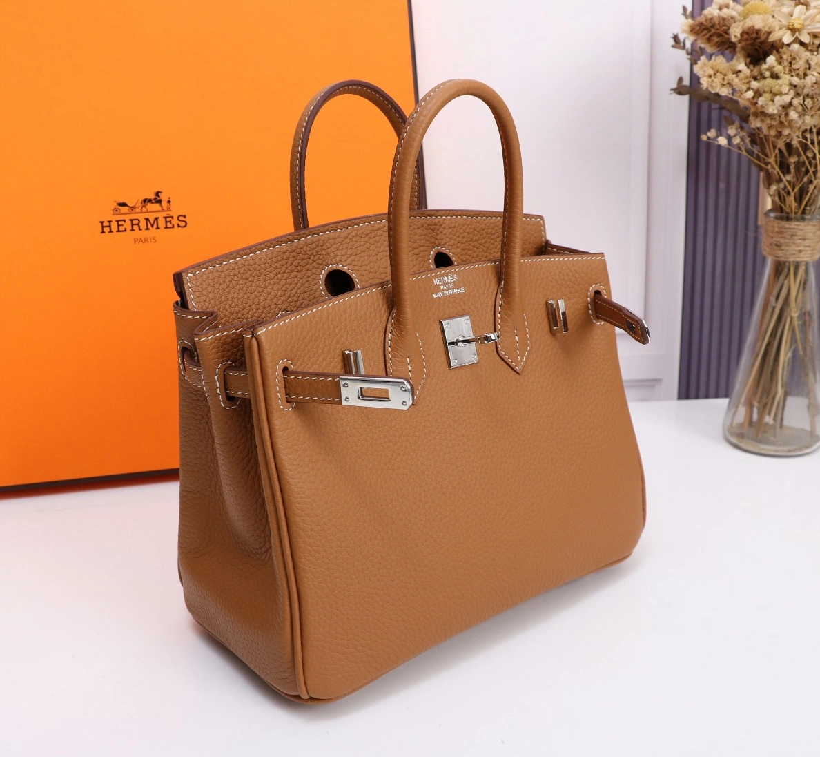 Hermes AAA Quality Handbags For Women Bright 5045 - Image 3