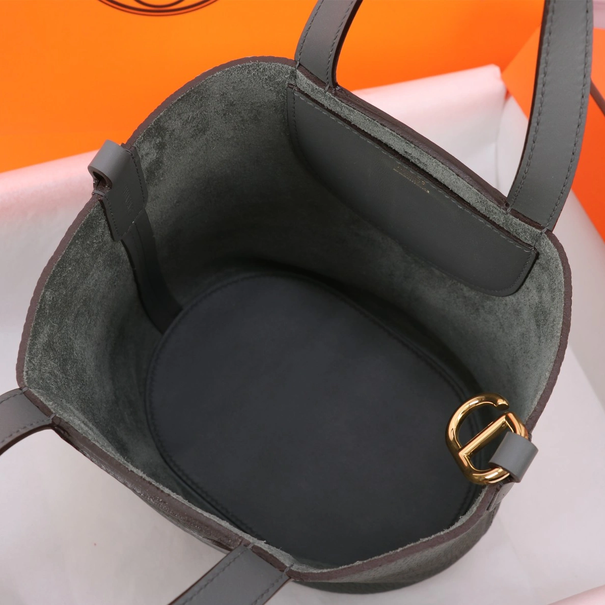 Hermes AAA Quality Handbags In Gold For Women BestValue 5832 - Image 7