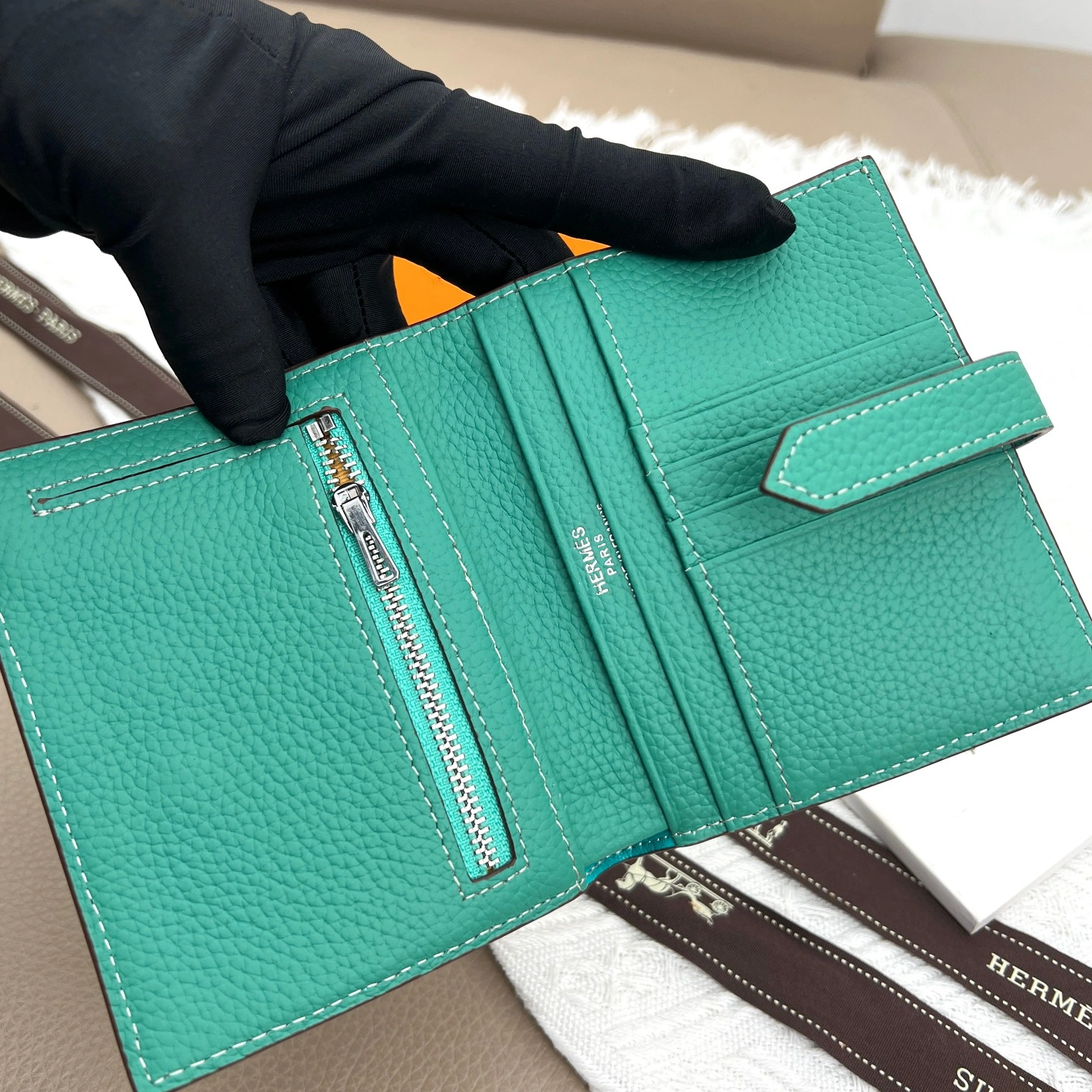 Hermes AAA Quality Wallets Bright 7945 - Image 5
