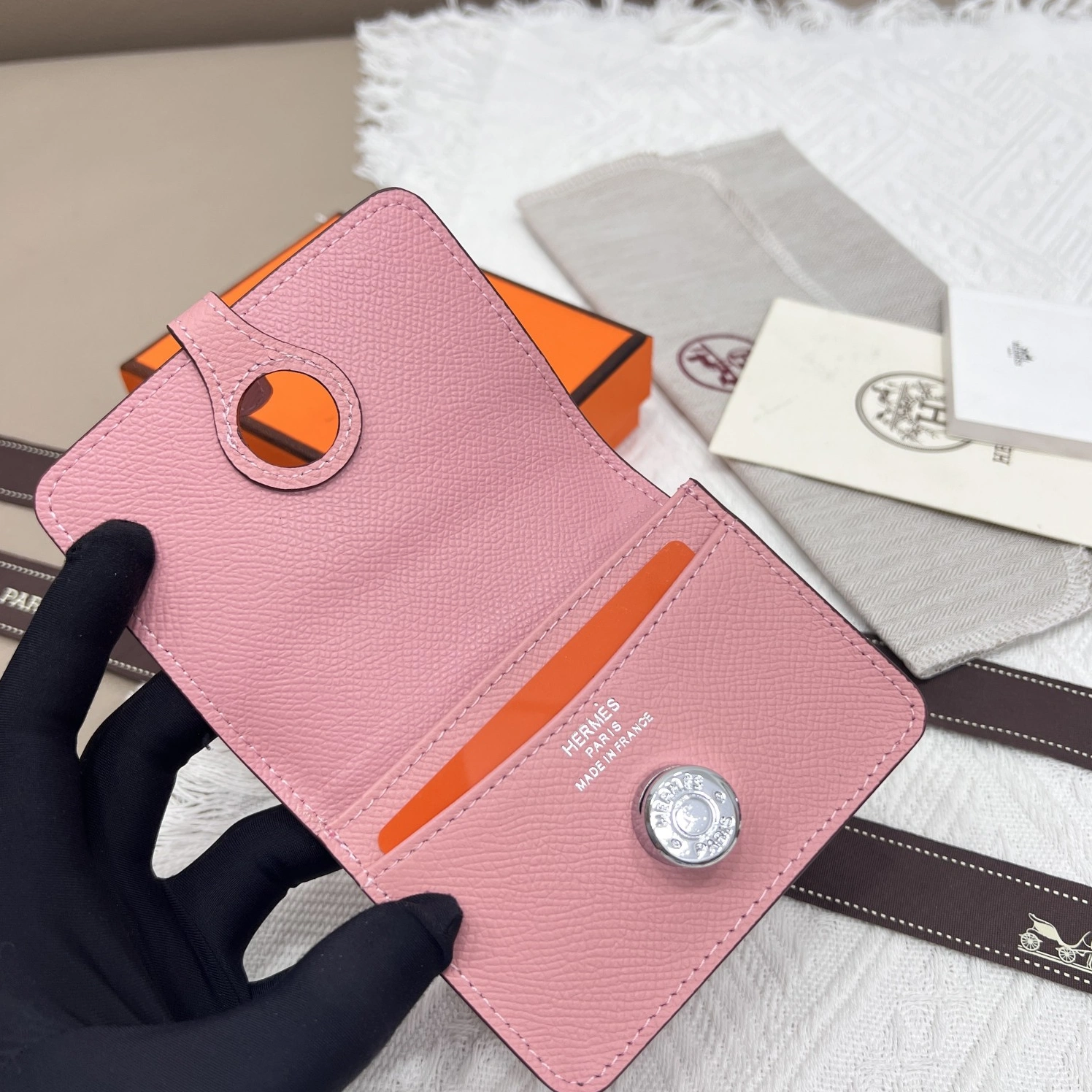 Hermes AAA Quality Wallets Stylish 1532 - Image 6