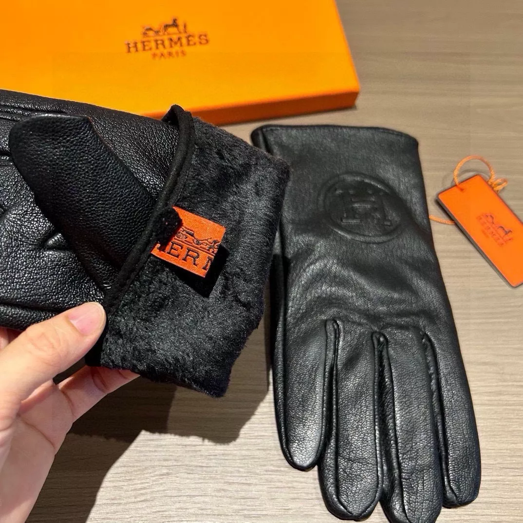 Hermes Gloves For Men Durable 9955 - Image 5