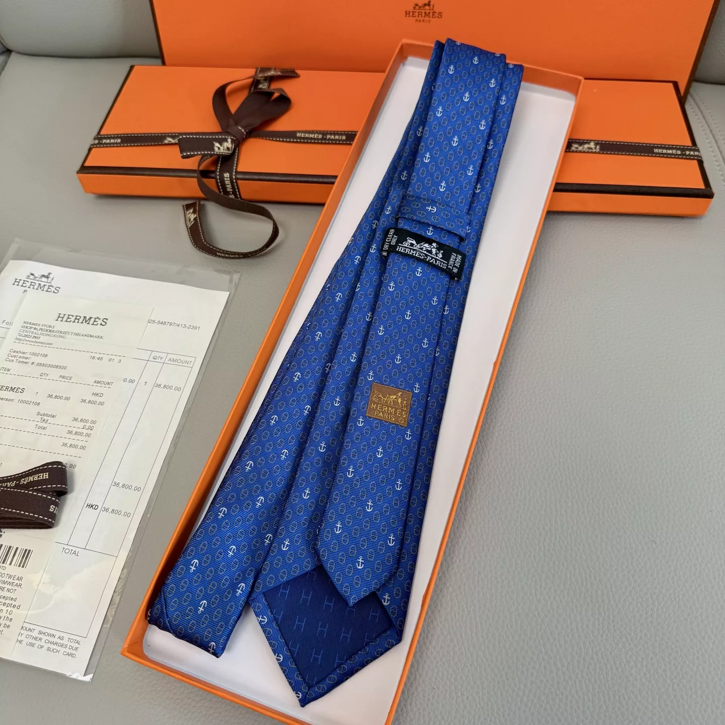 Hermes Necktie Durable 8604 - Image 6