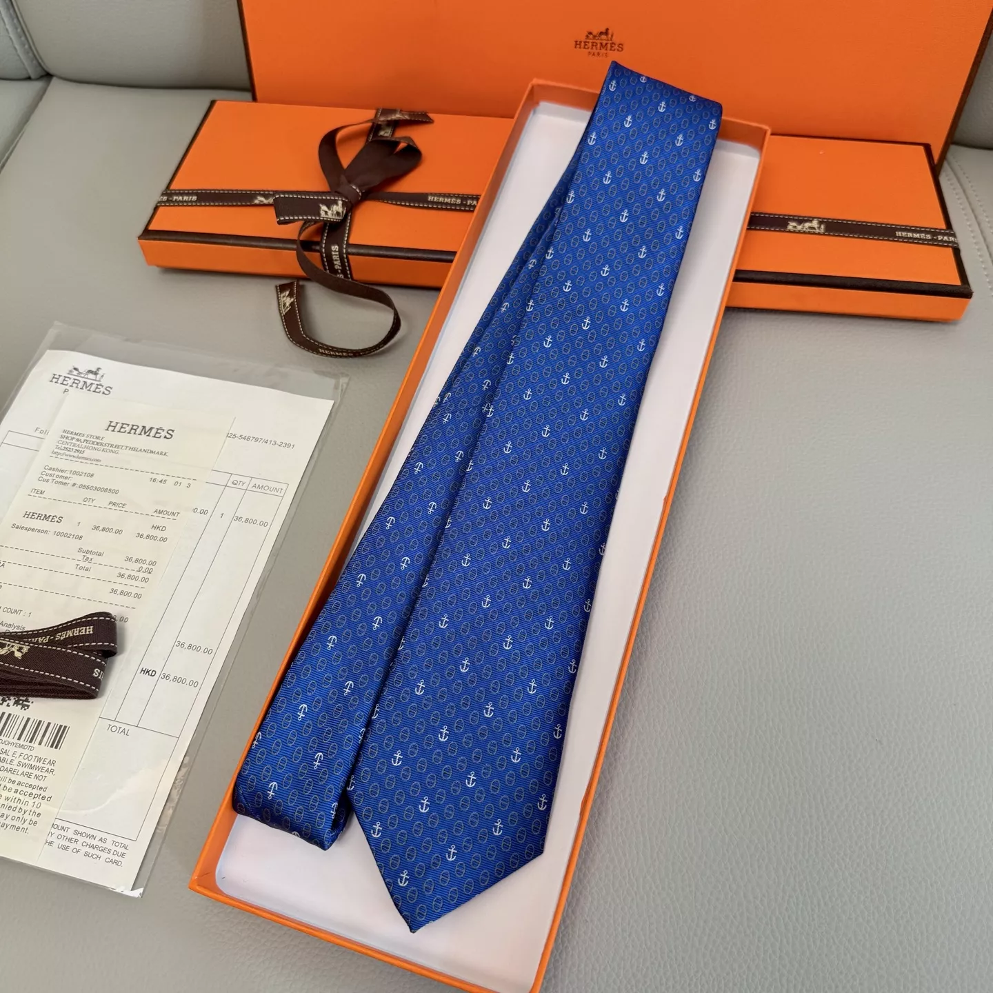Hermes Necktie Durable 8604 - Image 7