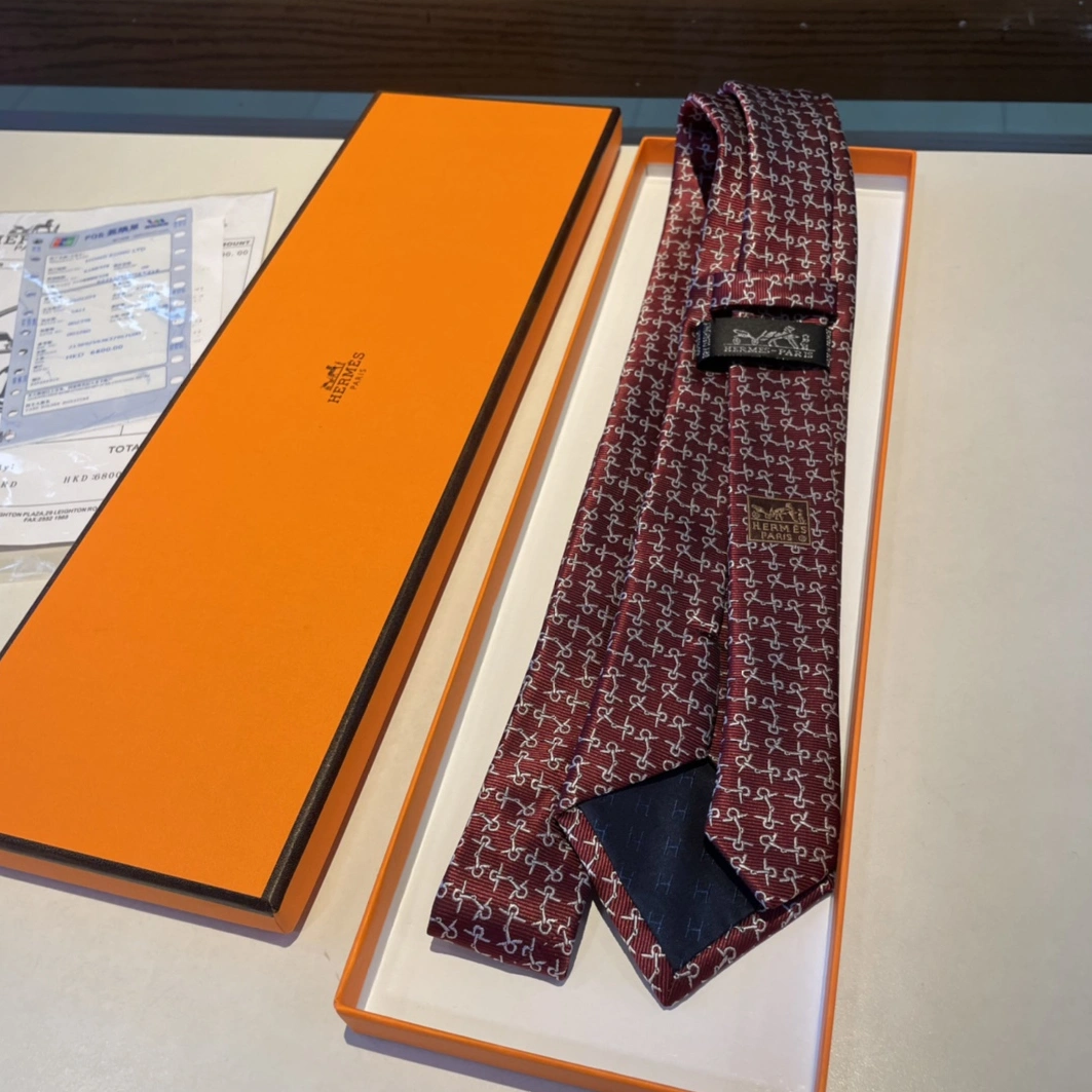 Hermes Necktie For Men BestValue 112 - Image 7