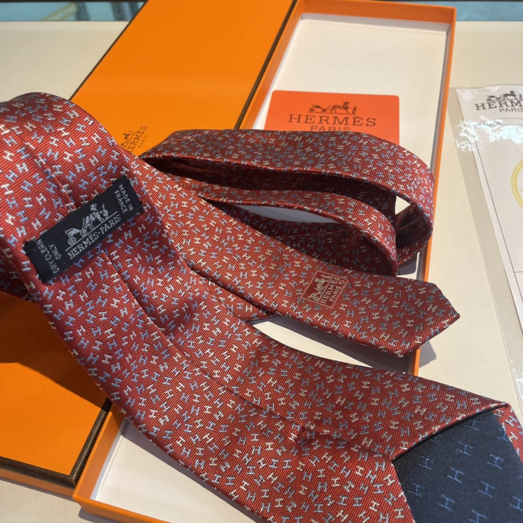 Hermes Necktie For Men BestValue 5282 - Image 5