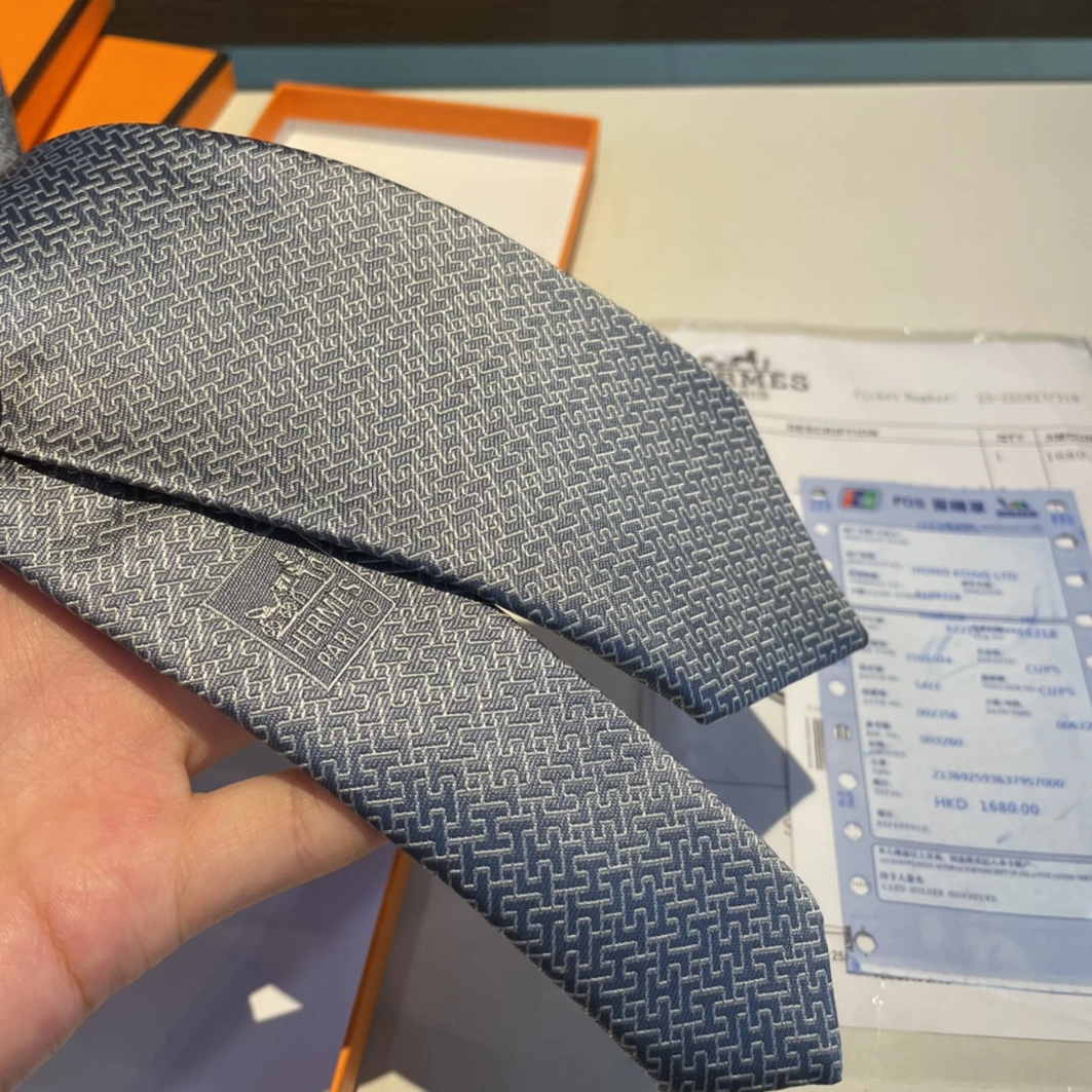 Hermes Necktie For Men SportInspired 6814 - Image 4