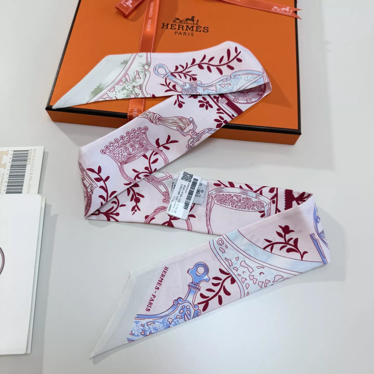 Hermes Silk Scarf AllSeason 1992 - Image 4